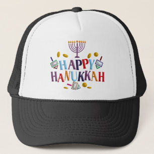 Happy Hanukkah Truckerkappe
