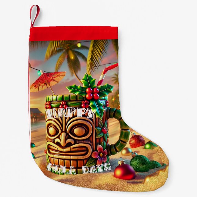 Happy HAPPY Days Kleiner Weihnachtsstrumpf (Vorderseite)