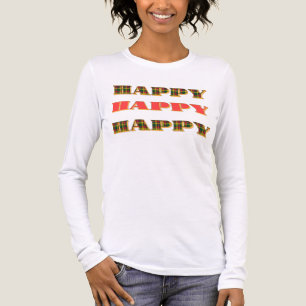 Happy Happy Women's Fun Birthday Geschenk Tri-Blend Shirt