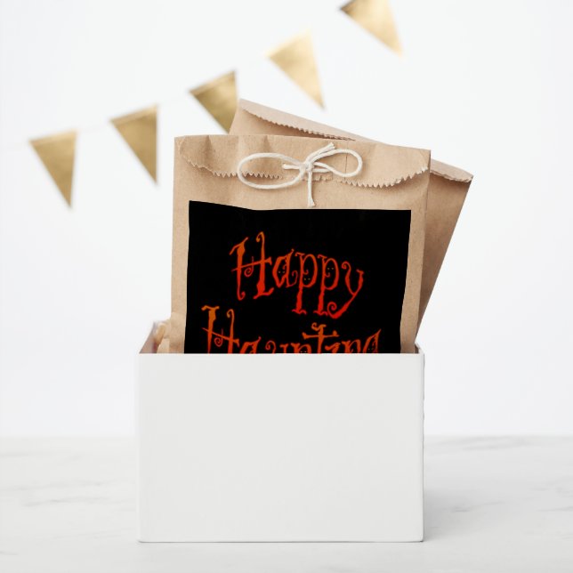 Happy Haunting Favor Bags Geschenktütchen (Party)