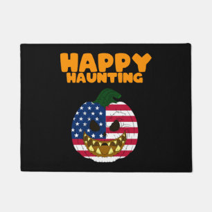 Happy Haunting Funny Halloween Men American Horror Fußmatte
