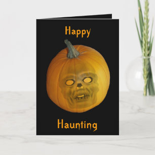 Happy Haunting Grußkarte Karte