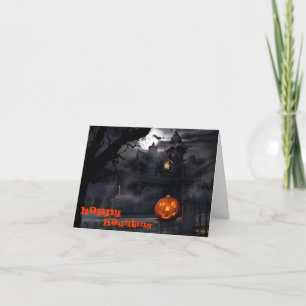 Happy Haunting Halloween Card Karte