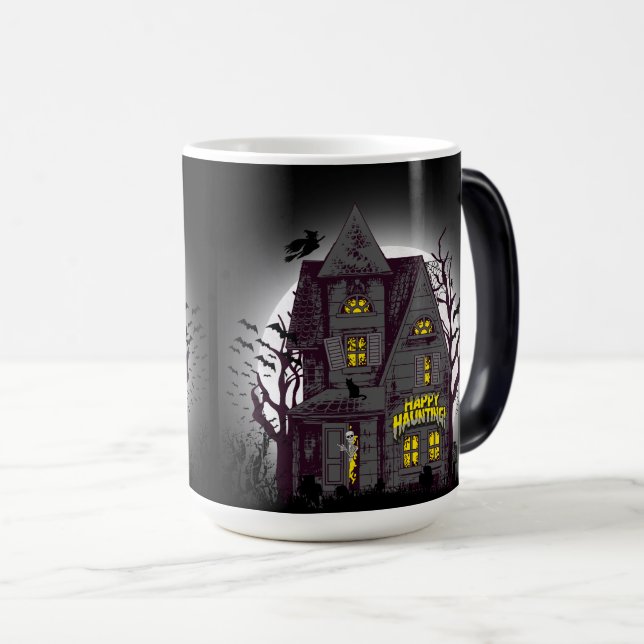 Happy Haunting Magic Tasse (VorderseiteRechts)