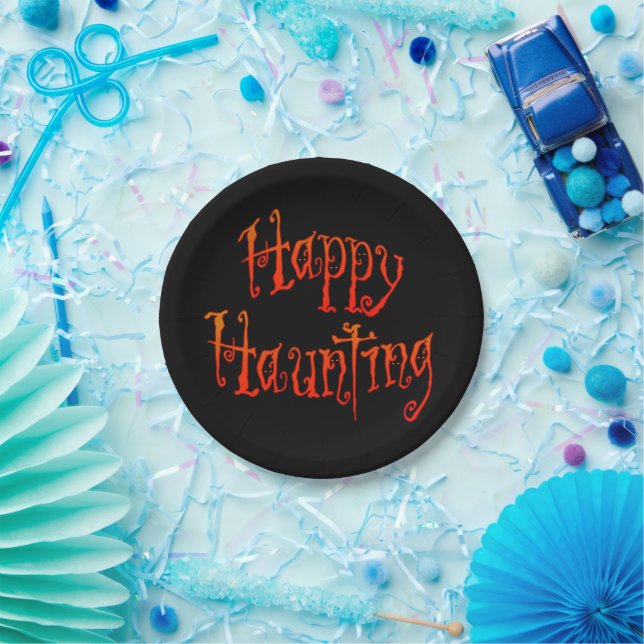 Happy Haunting Pappteller (Party)