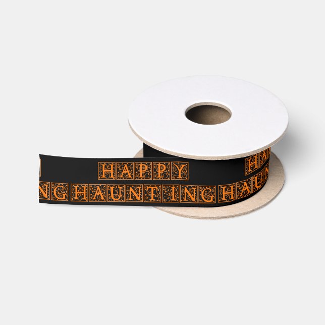 Happy Haunting Satinband (Spule)