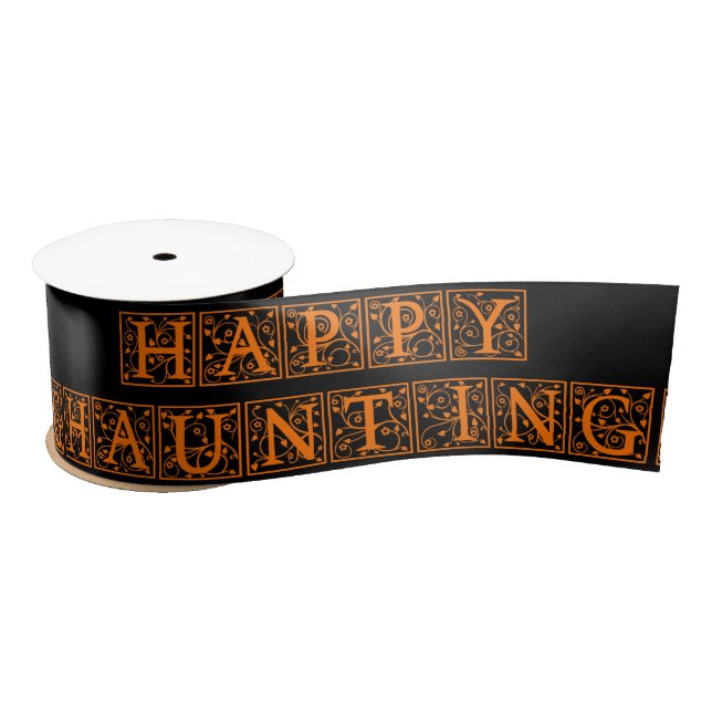 Happy Haunting Satinband (Spule)