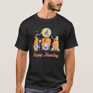 Happy Haunting Spooky Gnomes Kostüm lustig Hallowy T-Shirt