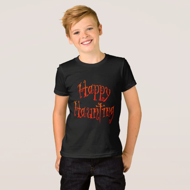 Happy Haunting T-Shirt (Vorne ganz)