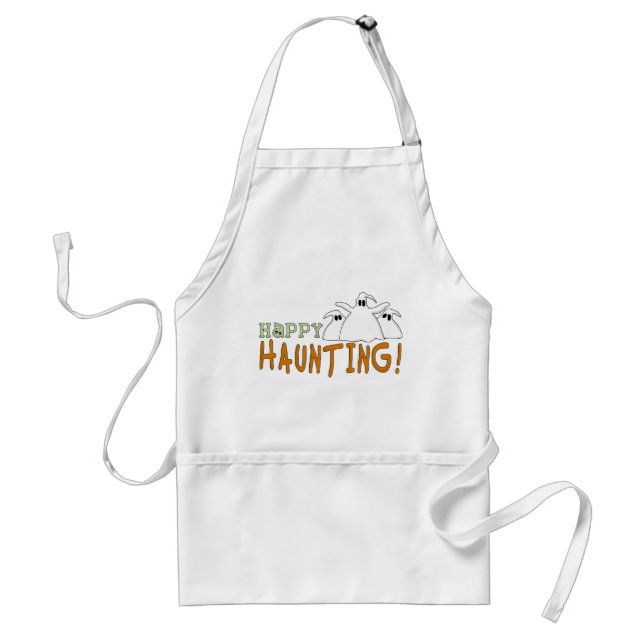 Happy Haunting Tshirts und Geschenke Schürze (Vorne)