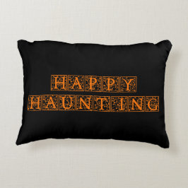 Happy Haunting Zierkissen