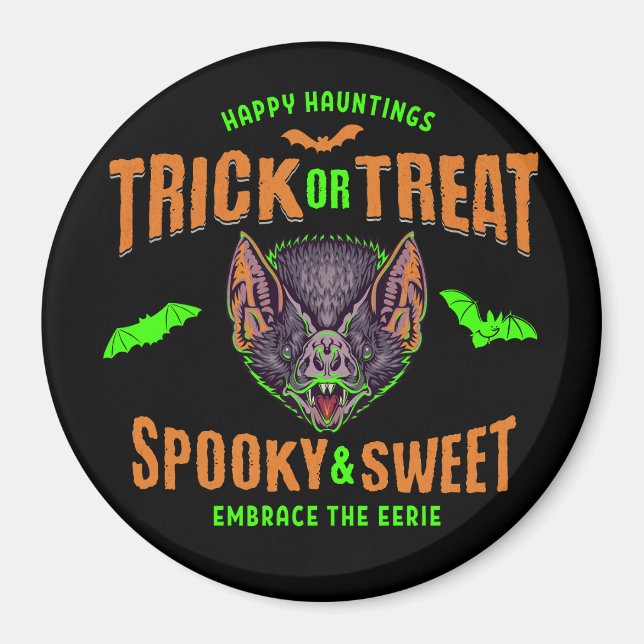 Happy Hauntings | Halloween-Fledermäuse, Trick ode Magnet (Vorne)