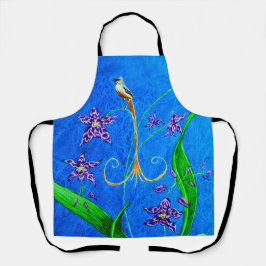 Happy Hawaiian Orchid Bird Schürze