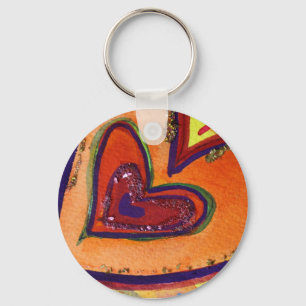 Happy Heart Keychain Schlüsselanhänger