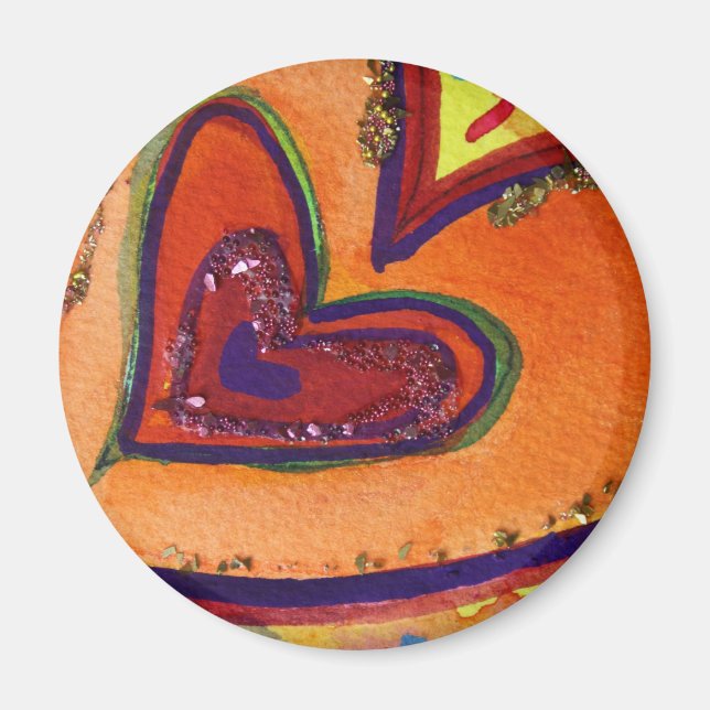 Happy Heart Magnet (Vorne)