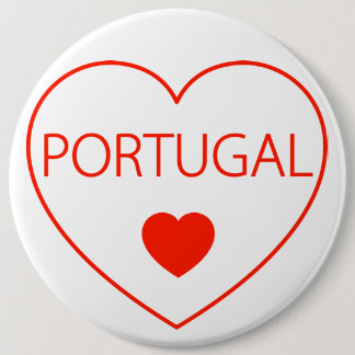 Happy Heart Portugal Button