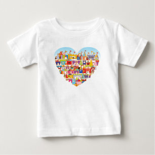 Happy Heart Village Baby T-shirt