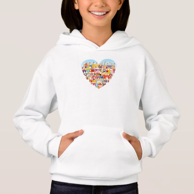 Happy Heart Village Hoodie (Vorderseite)
