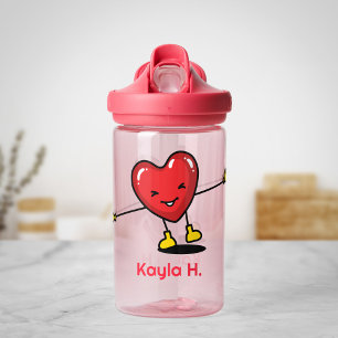 Happy Heart Water Flasche