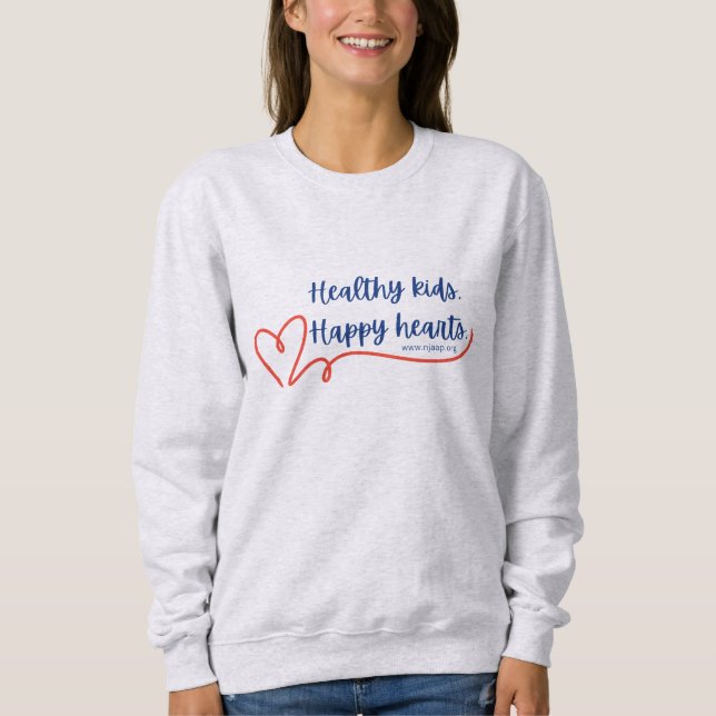 Happy Hearts Sweatshirt (Vorderseite)