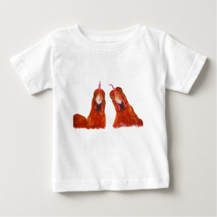 Happy Hens Chicken ' HARRIET & HUMBUG ' Baby/Kids Baby T-shirt