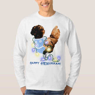 Happy HENukkah Hanukkah Polnisches Hühnchen T-Shirt
