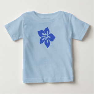 Happy Hibiskus Tropical Floral Baby T-shirt