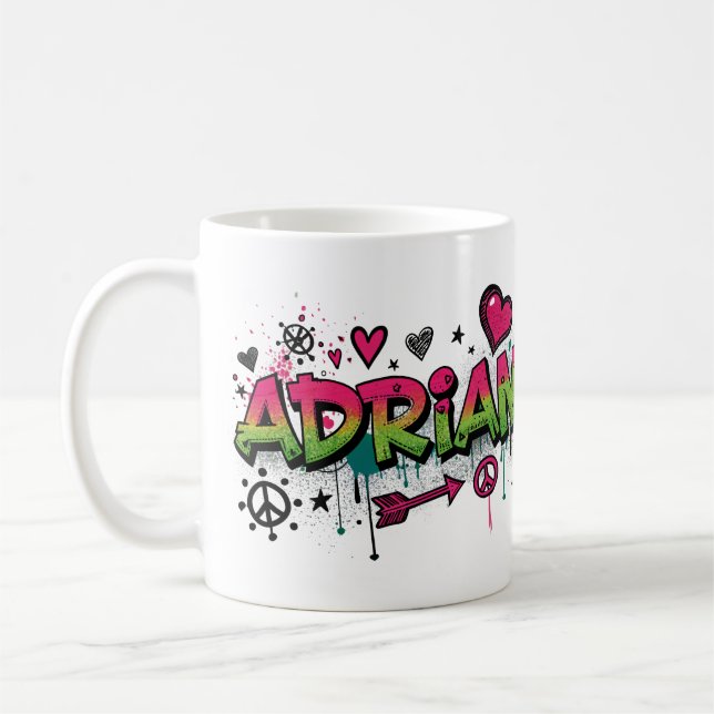 Happy Hippie Adrian 2 Kaffeetasse (Links)