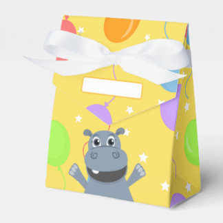 Happy Hippo Gastgeschenk Box Geschenkschachtel
