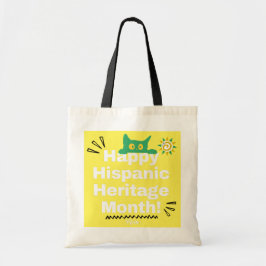 Happy Hispanic Heritage Monat! - Lindo Gatito Tragetasche