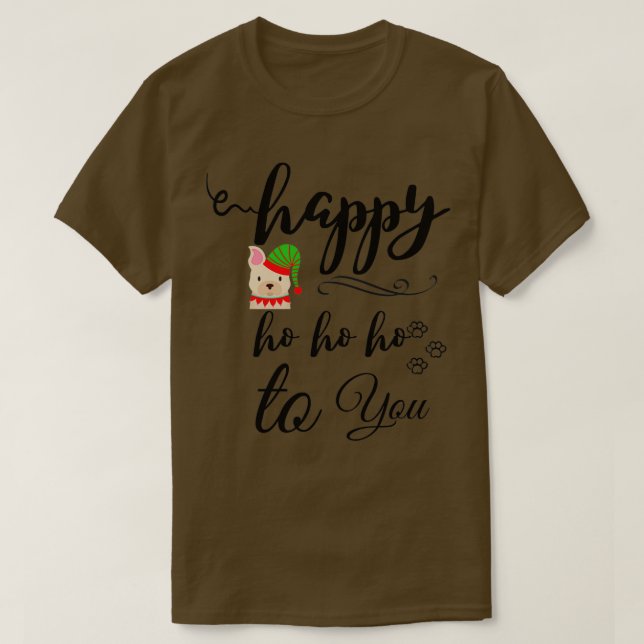 Happy Ho Ho T-Shirt (Design vorne)
