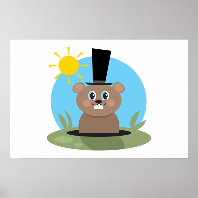 Happy Hog Poster (Vorne)