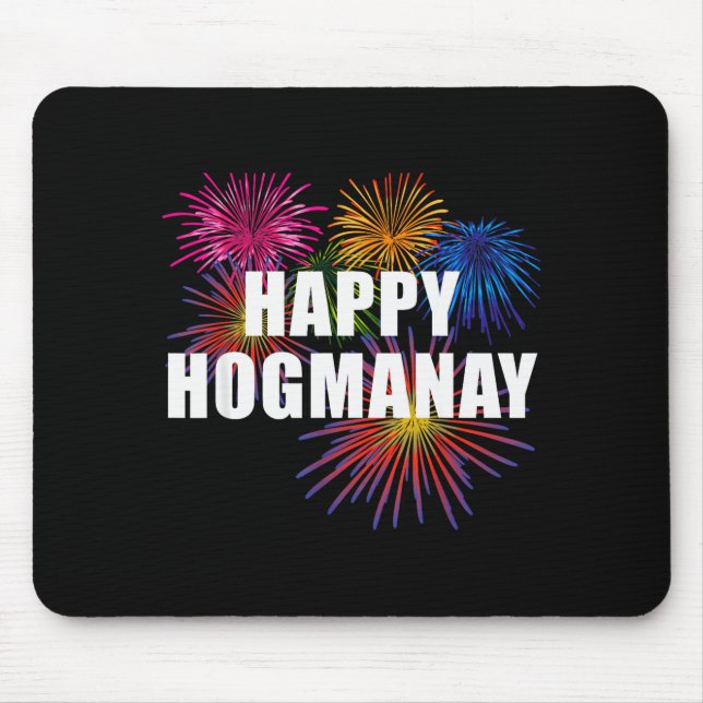 Happy Hogmanay Scotland New Years Eve Womens Top  Mousepad (Vorne)