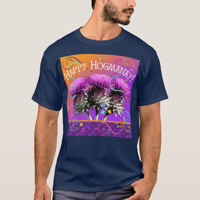 Happy Hogmanay! T-Shirt (Vorderseite)