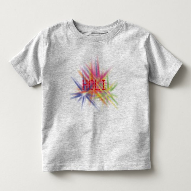 Happy Holi, Festival der Farben, holi hai Kleinkind T-shirt (Vorderseite)