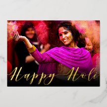 Happy Holi Hai Foto Typografie