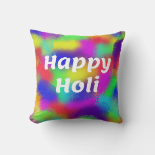 Happy Holi Kissen