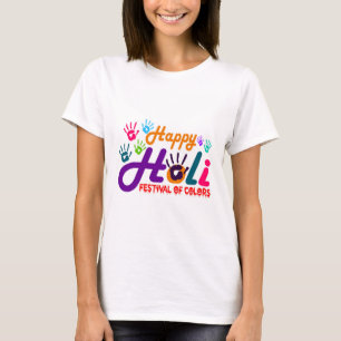 Happy Holi T - Shirt für Unisex