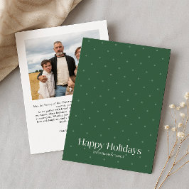 Happy Holiday Card Feiertagskarte
