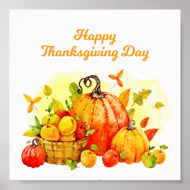 Happy Holiday Celebration Poster (Vorne)