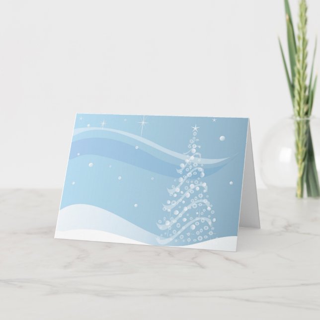 Happy Holiday Feiertagskarte (Vorderseite)