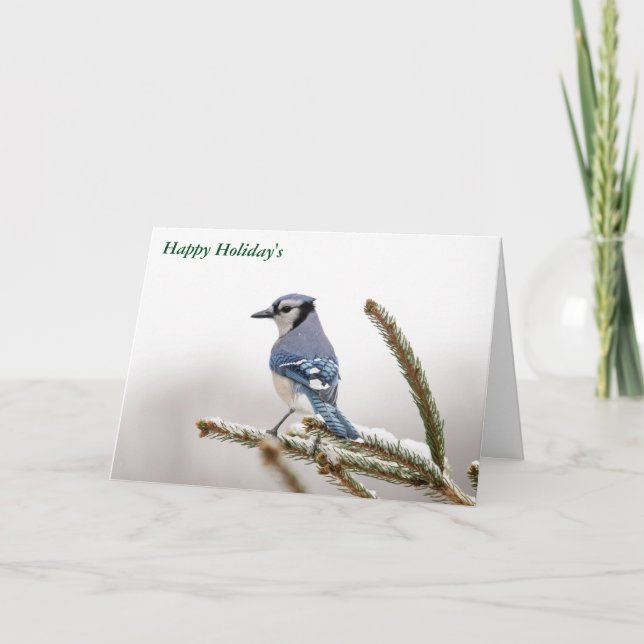 Happy Holiday Feiertagskarte (Vorderseite)
