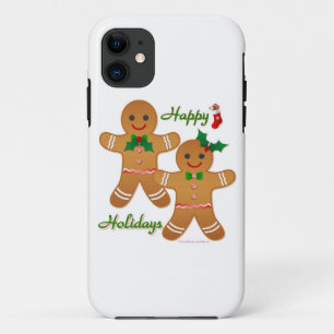 Happy Holiday Gingerbread Man Boy Girl Case-Mate iPhone Hülle