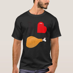 Happy Holiday I Liebe Turkey Leg Karneval und Mess T-Shirt