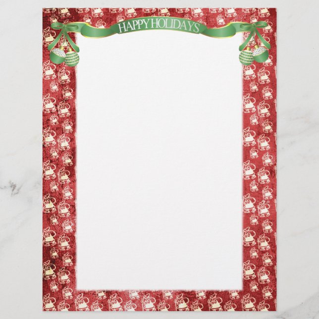 Happy Holiday Letterhead (Vorderseite)