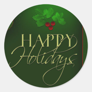 Happy Holiday Sticker