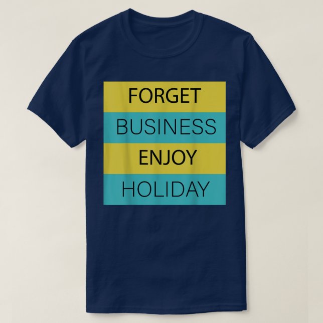 Happy Holiday T-Shirt (Design vorne)