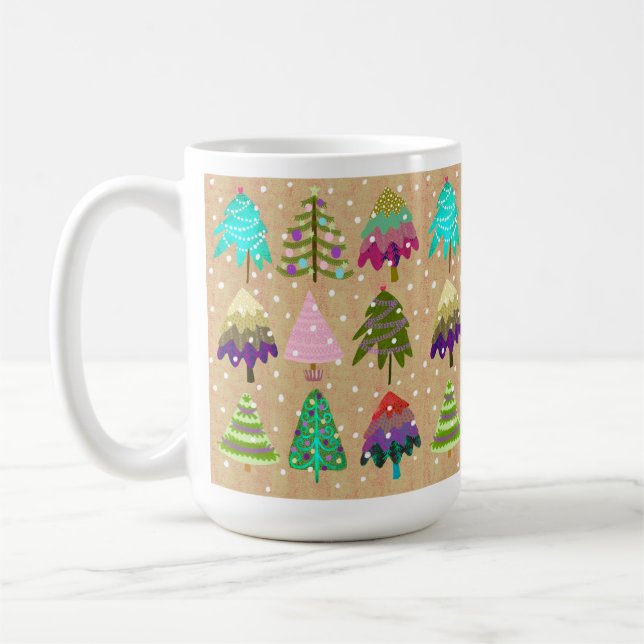 Happy Holiday Tree Tasse (Links)