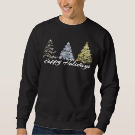 Happy Holiday Weihnachtsbaum Festival Sweatshirt
