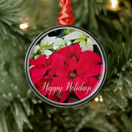 Happy Holidays ミ オセナ Ornament Aus Metall